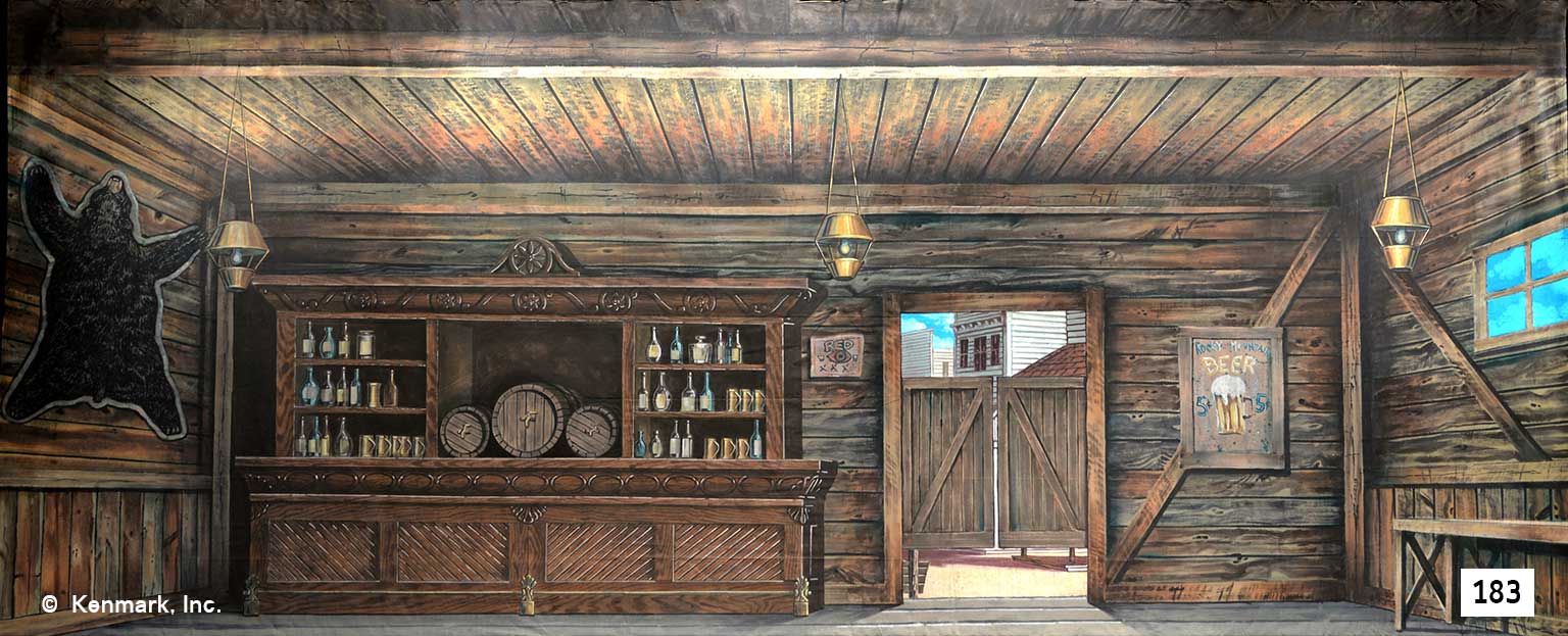 Rustic Saloon Interior
