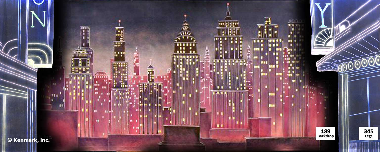 Broadway Sign Collage Legs - Image 2