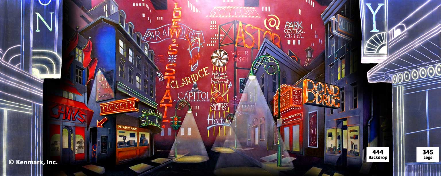 Broadway Sign Collage Legs - Image 3