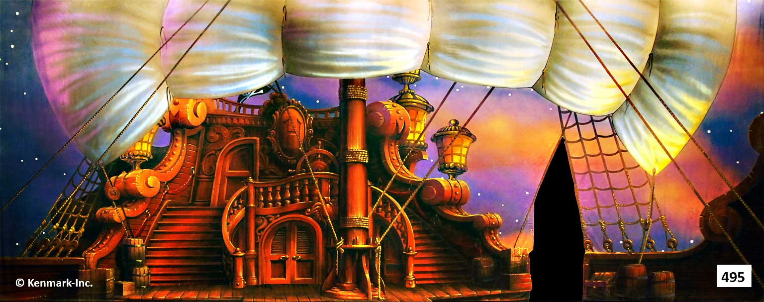 Ships Deck with Panel