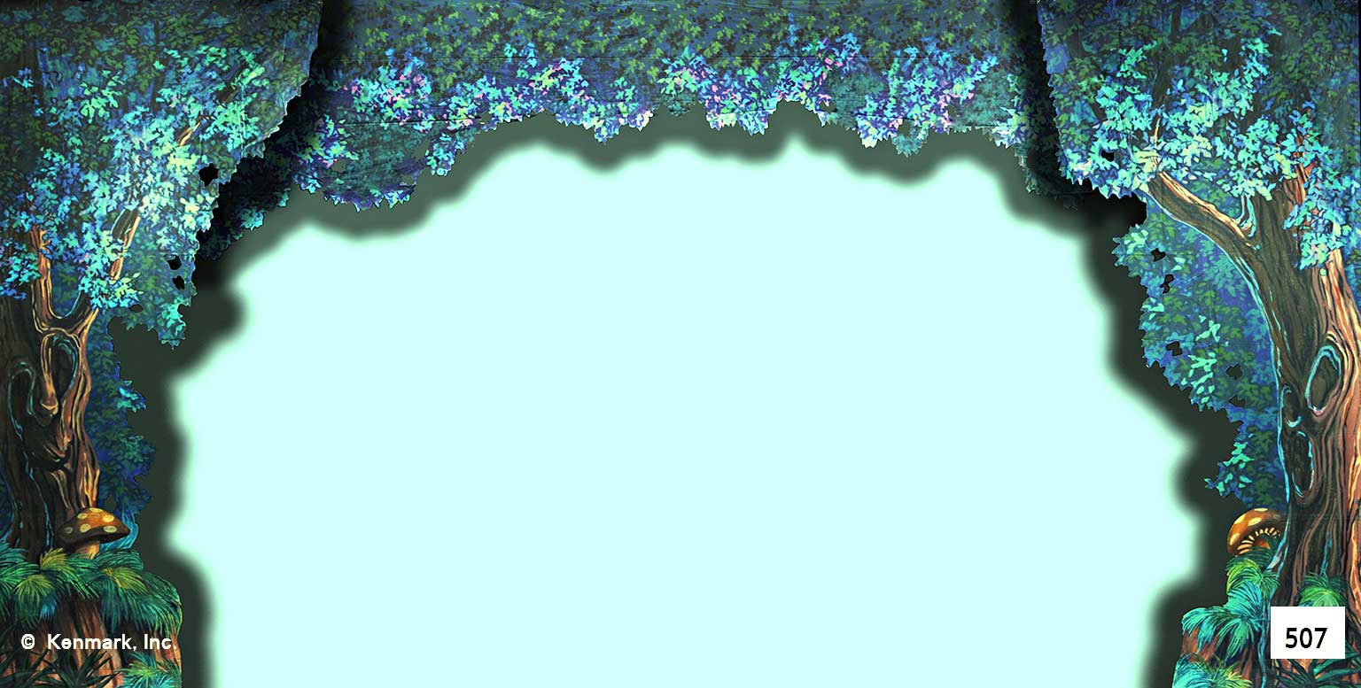 Enchanted Forest Border Legs