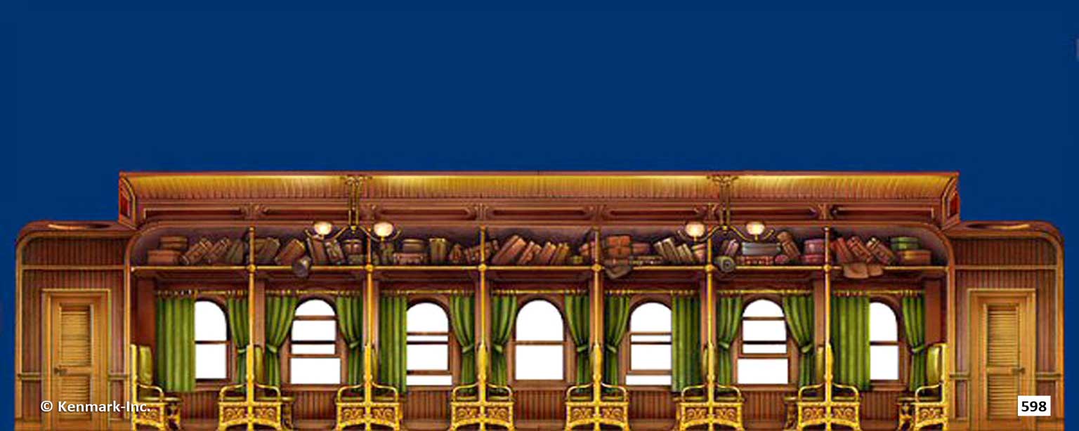 Railroad Coach Interior