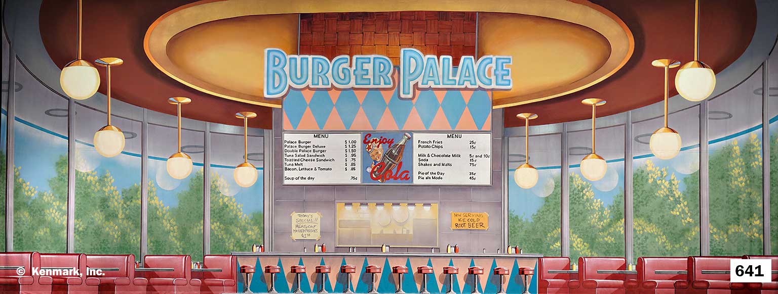 Drive In Restaurant Interior Daytime