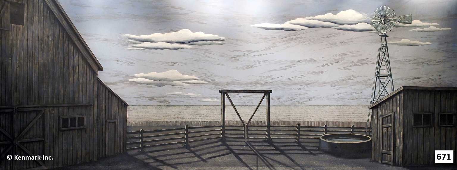 Auntie Ems Farm Black and White