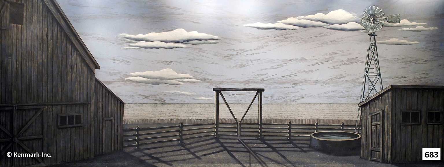 Auntie Ems Farm Black and White