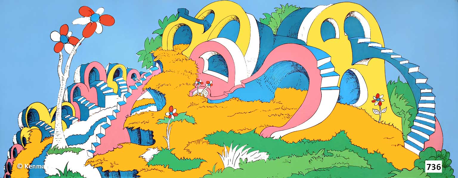 Whoville Backdrop