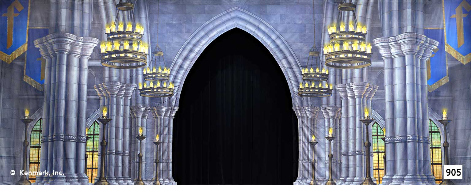 Castle Interior Cut Drop